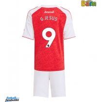 Arsenal Gabriel Jesus #9 Hjemmedraktsett Barn 2025-26 Kortermet (+ Korte bukser)